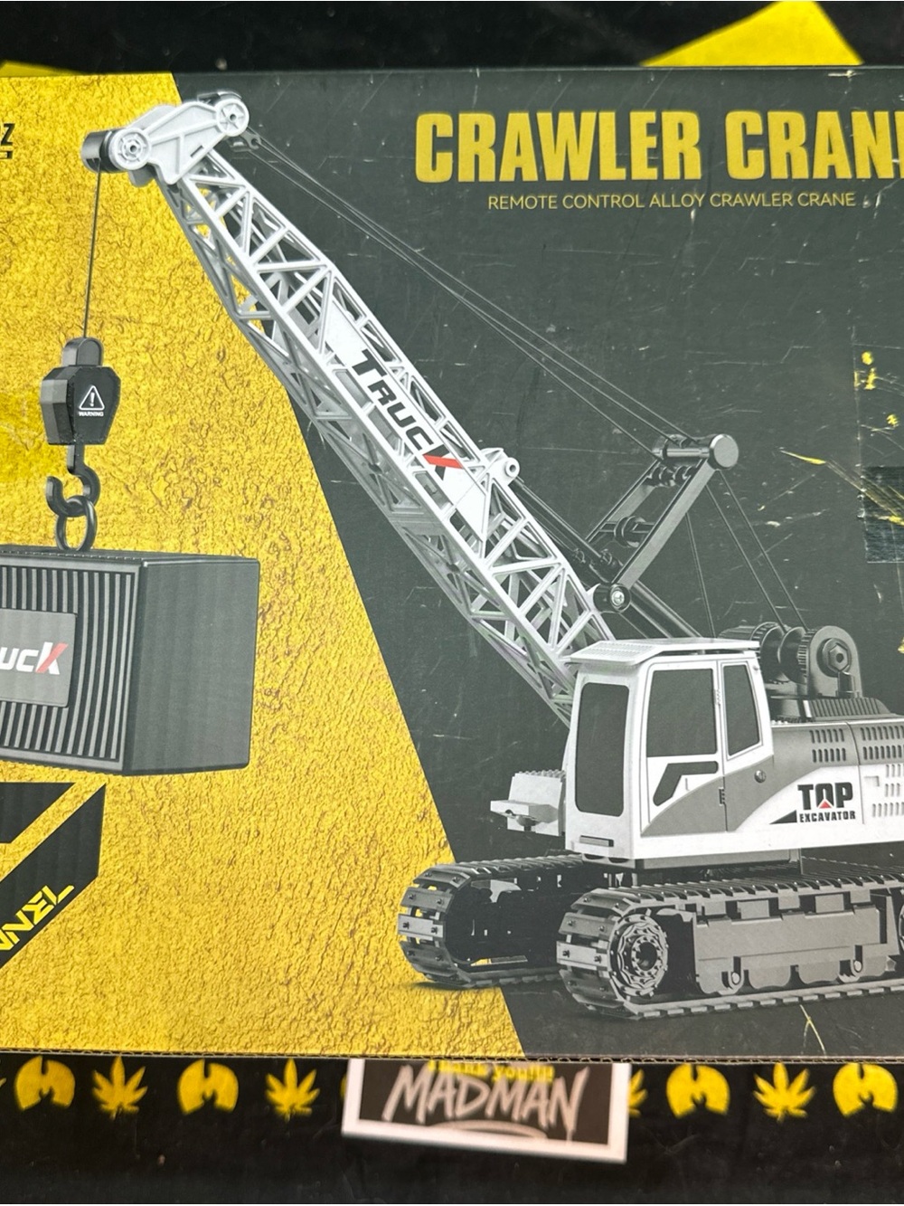 Remote Controlled Crawler Crane 2.4hz 9 Channel